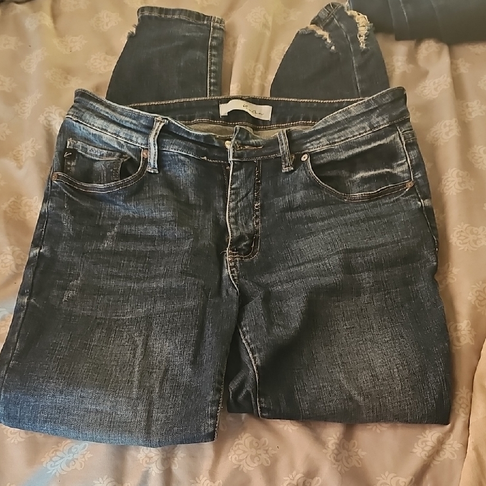 KanCan Blue Skinny Leg Jeans with Stretch